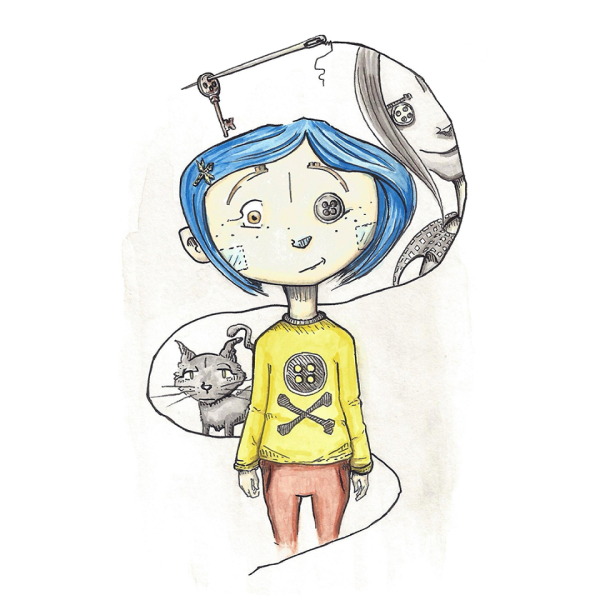 Коралина скетчи