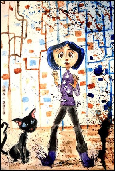 Коралина в стране кошмаров кот