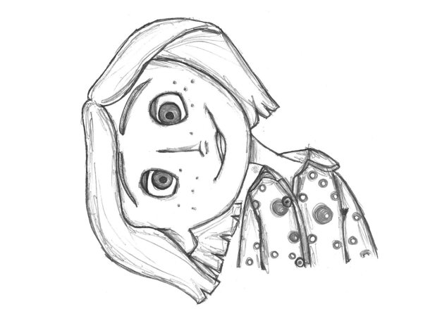 Коралина скетчи