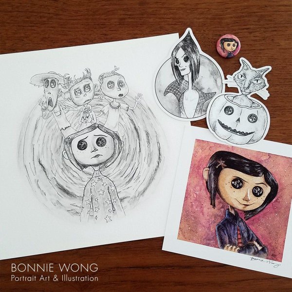 Коралина в стране кошмаров скетч