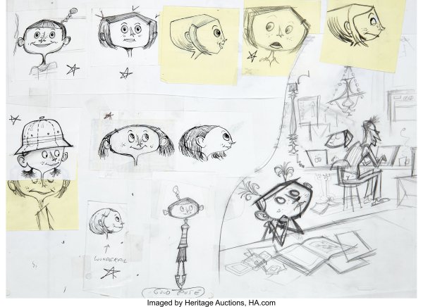 Коралина концепт арт