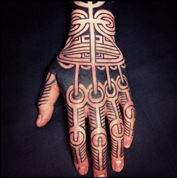 Хна на руке для мальчиков