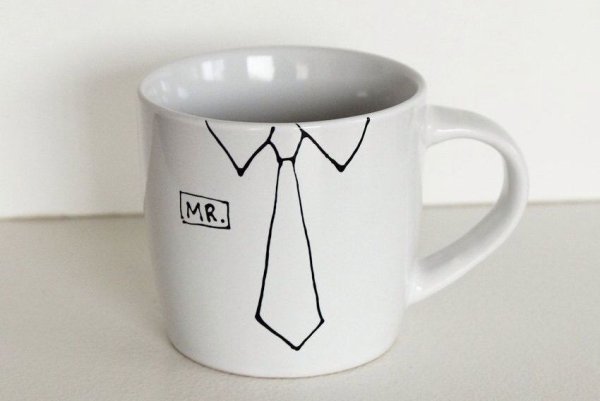 Кружка с фломастерами