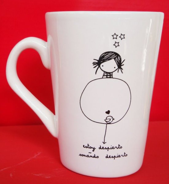 Эскизы на кружке