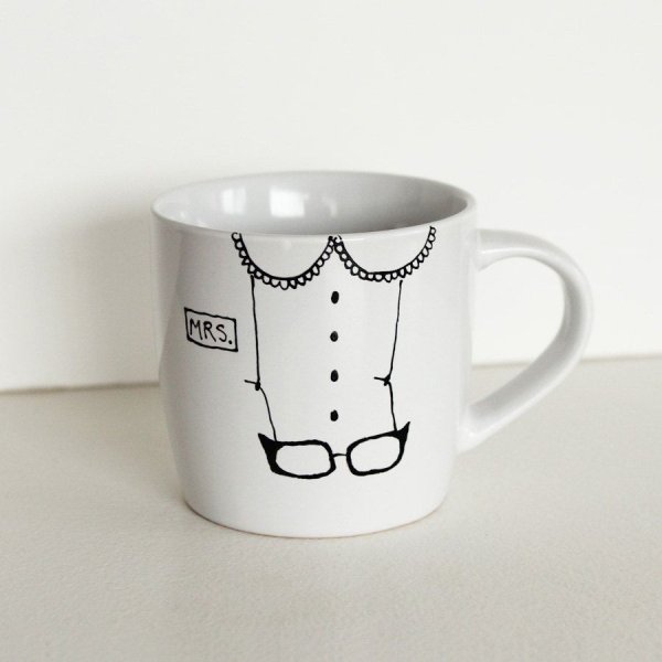 Кружка с фломастерами