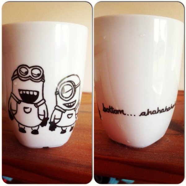 Идеи для разрисовки кружки