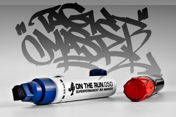 Теги фломастером