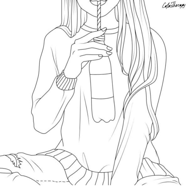 Раскраски для маркеров для скетчинга