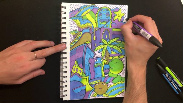 Три маркера ЧЕЛЛЕНДЖ