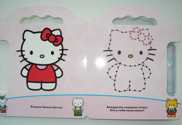 Хелло Китти маркерами