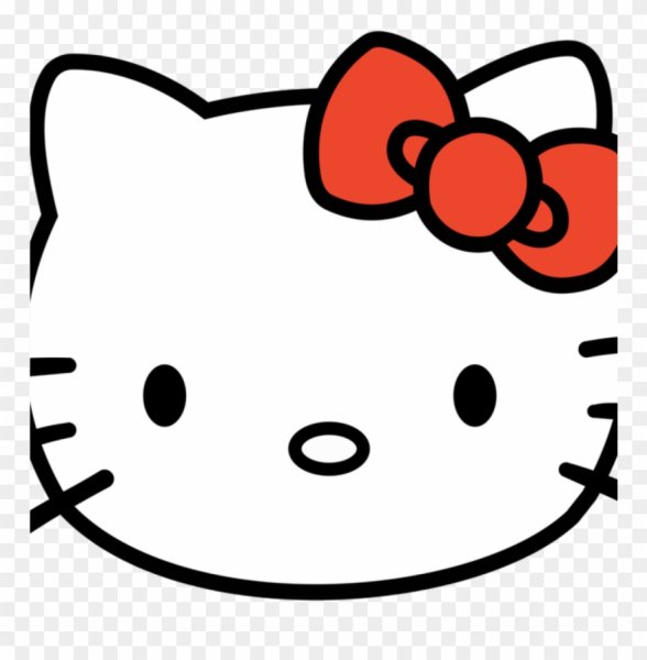 Hello Kitty мордочка