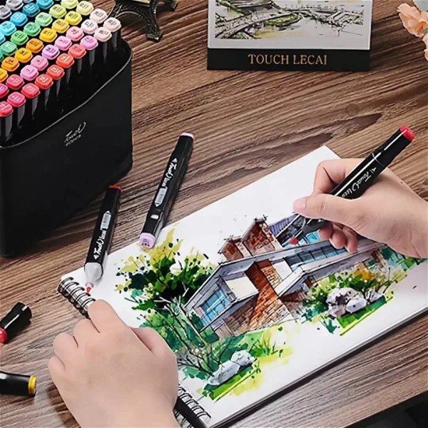 Рисунки маркерами Touch