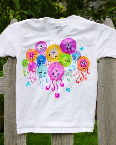 Роспись футболок