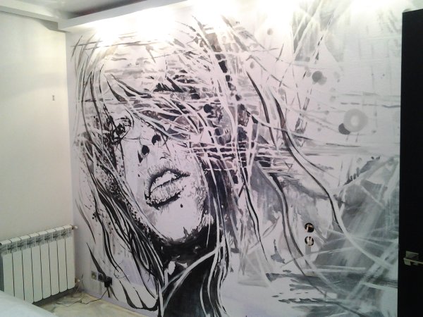 Стили рисования на стенах