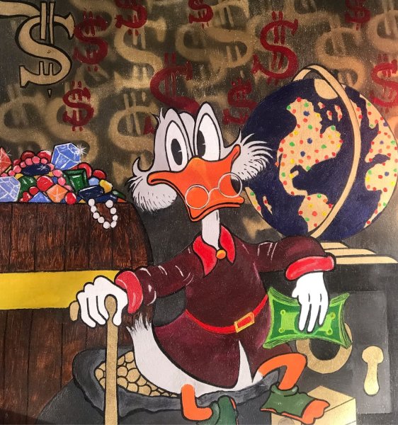 Скрудж макдак арт