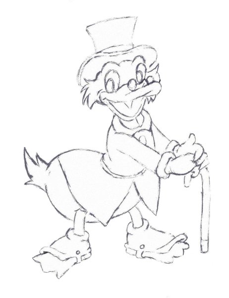 Скрудж макдак тотуриалькарандашом