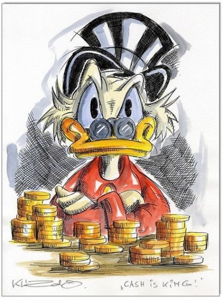 Скрудж макдак и деньги арт