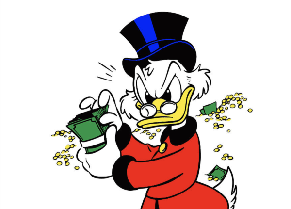 Скрудж макдак контур