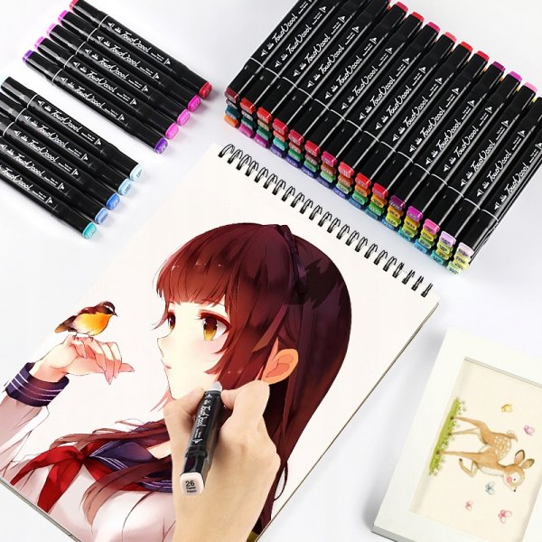 Рисунки маркерами тач