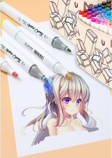 Маркеры Touch lecai 80 цветов