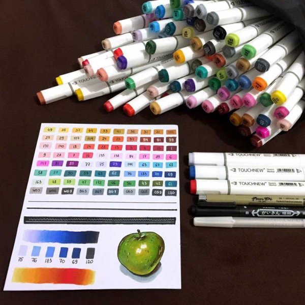 Маркеры Touch lecai 80