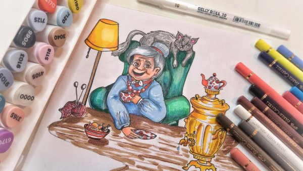 Спиртовые маркеры для рисования 80 цветов рисунки