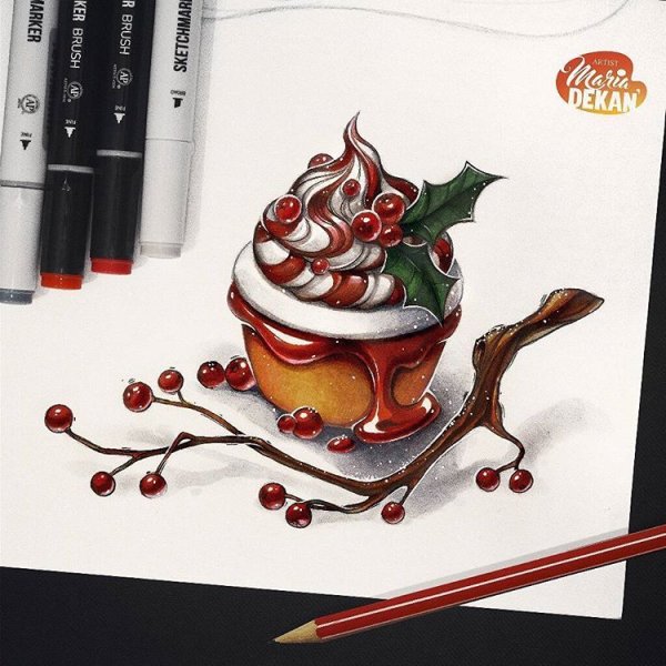 Маркеры для скетчинг