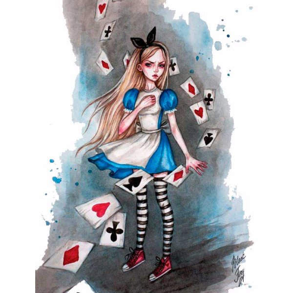 Алиса в стране чудес рисунки