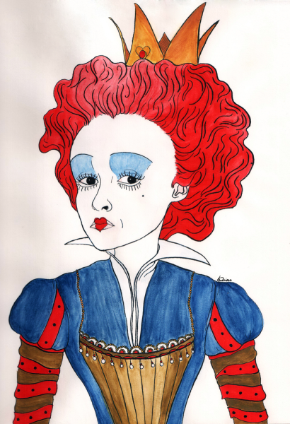 Персонажи Алисы в стране чудес рисунки