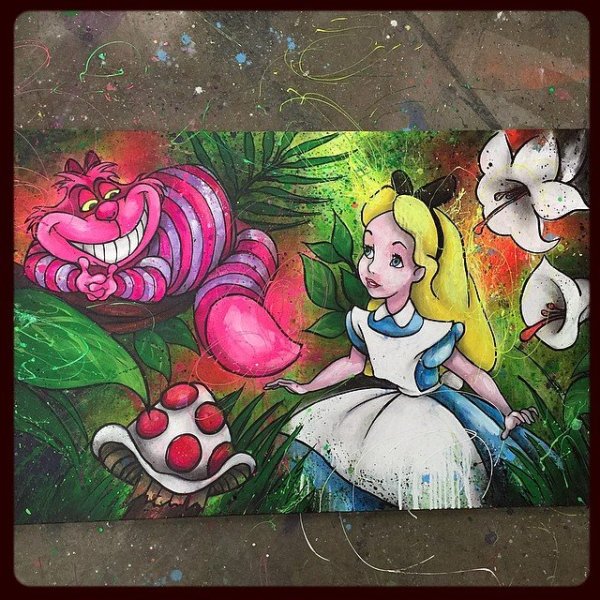 Алиса в стране чудес Алиса рисунок