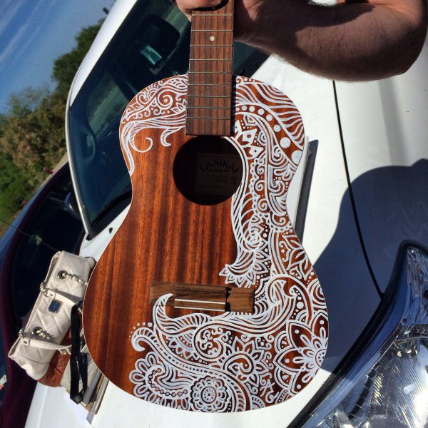 Расписные гитары