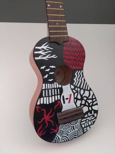 Укулеле с рисунком twenty one Pilots