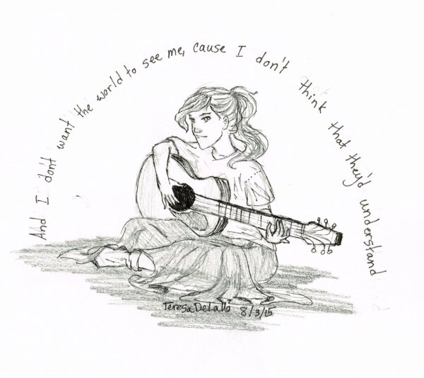 Укулеле референс рисунок