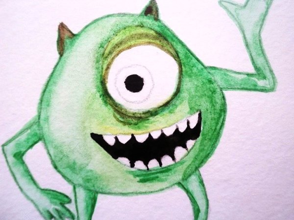 Майк Вазовски срисовать