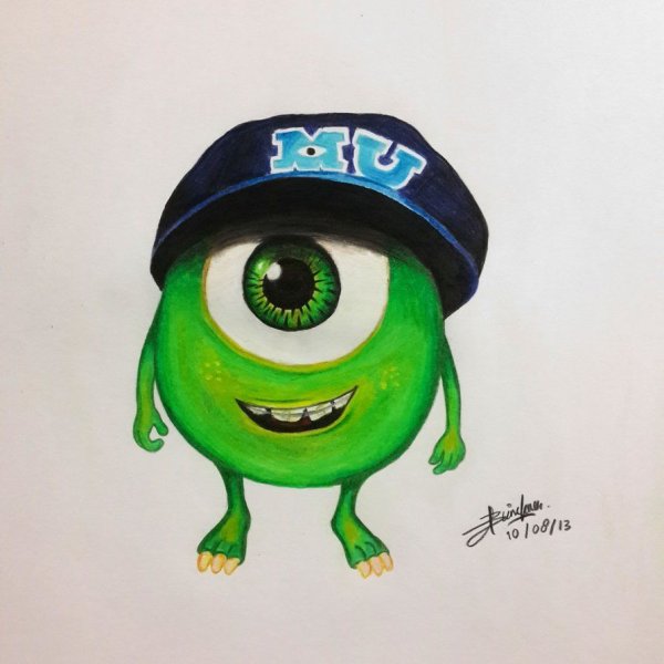 Майк Вазовски в кепке