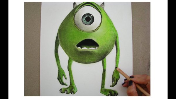 Майк Вазовски поэтапно