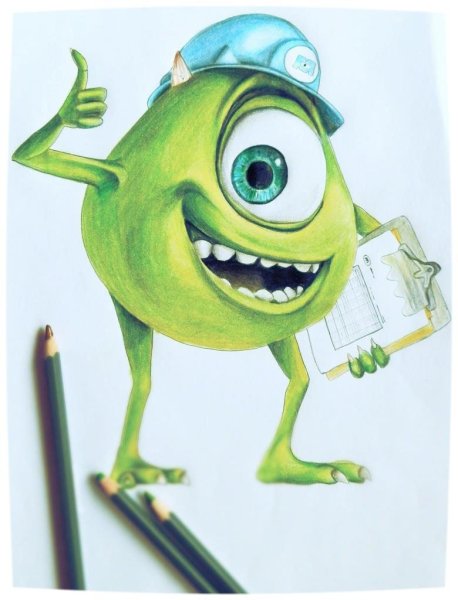 Майк Вазовски срисовать