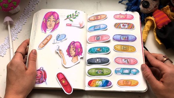 Обзор скетчбука