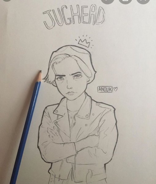 Ривердейл рисунки карандашом