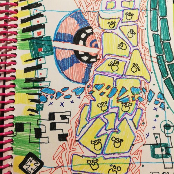 Рисунки фломастерами по номерам