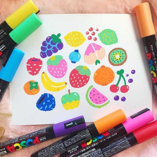 Маркеры для рисования Posca