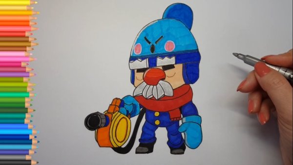 Боец Гейл из БРАВЛ старс