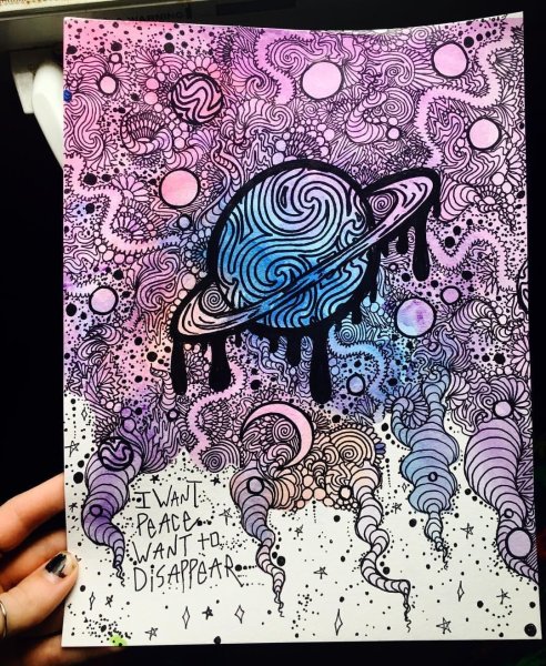 Космические идеи для рисунков