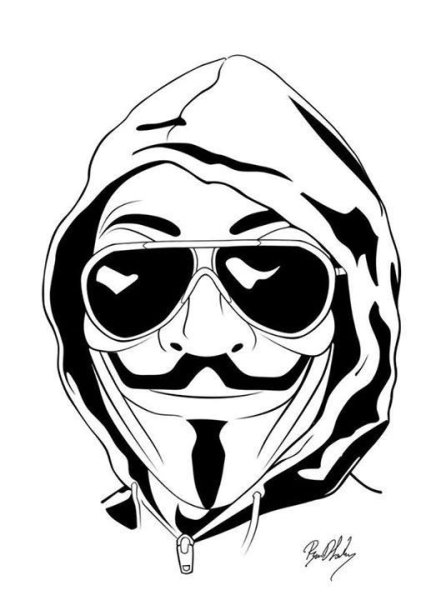 Анонимность рисунок