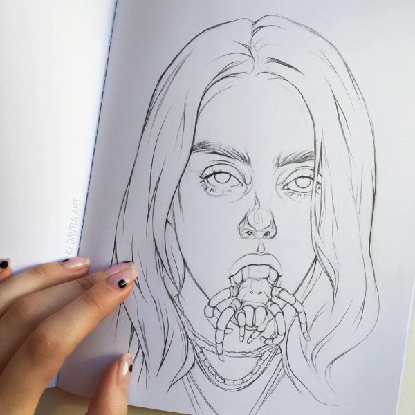 Billie Eilish Art Pencils