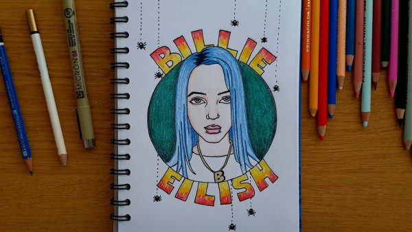 Рисунки для срисовки маркерами легкие