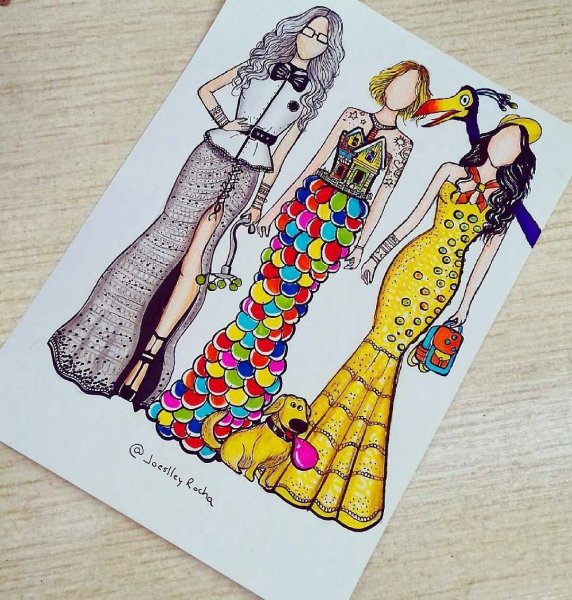 Идеи для рисунков в скетчбуке