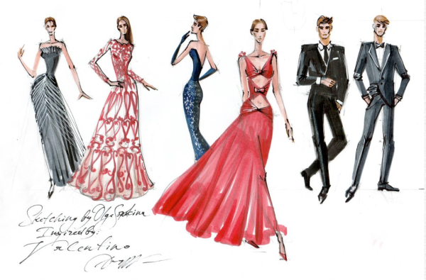 Маркеры для дизайнеров одежды