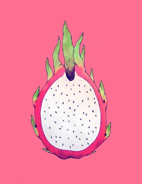 Драгон фрукт арт