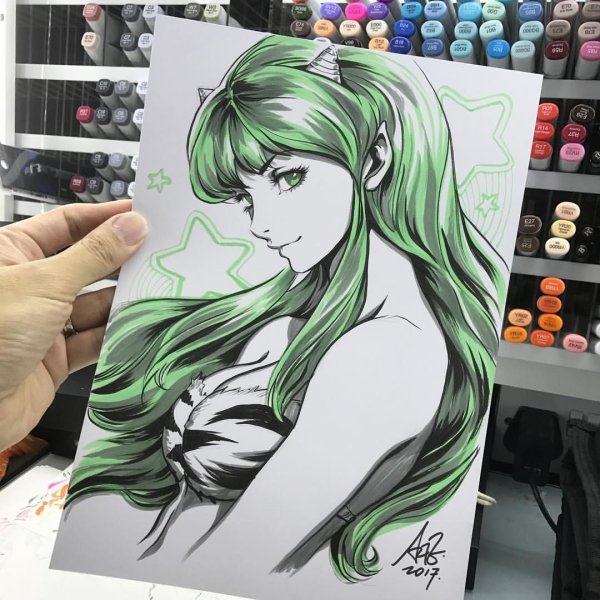 Маркеры для рисования аниме